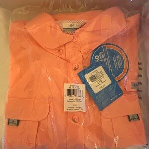 Columbia Women's Coral Button-Up Fishing Shirt